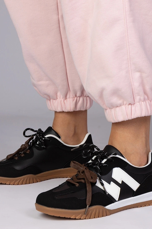 Smėlio spalvos sportiniai bateliai su...