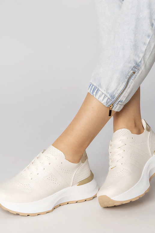 Balti sportiniai bateliai su...