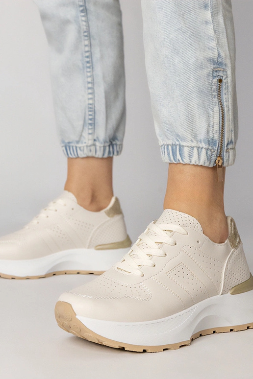 Balti sportiniai bateliai su...