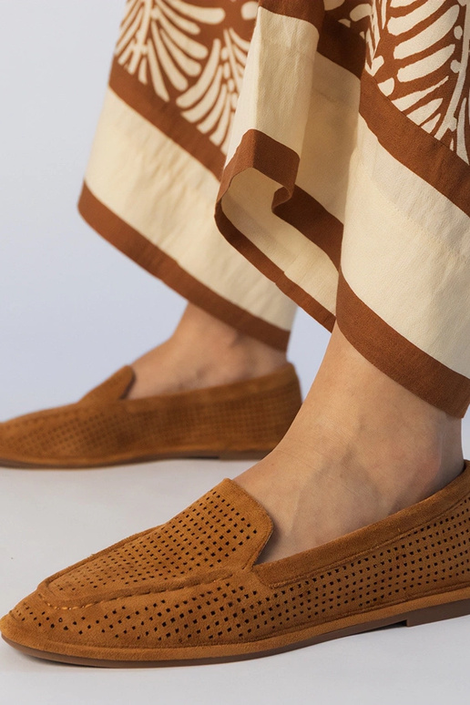 Juodi ažūriniai mokasinai iš...