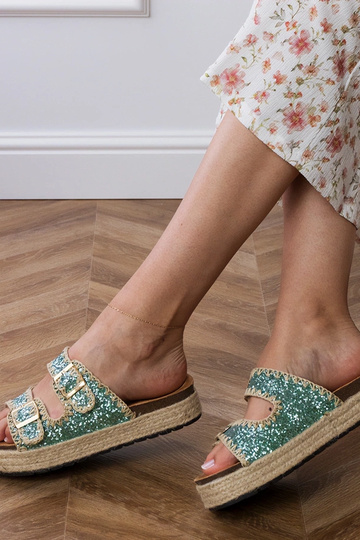 Sidabrinės espadrilių tipo... 2