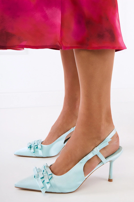 Žalios basutės ant aukštakulnių su...