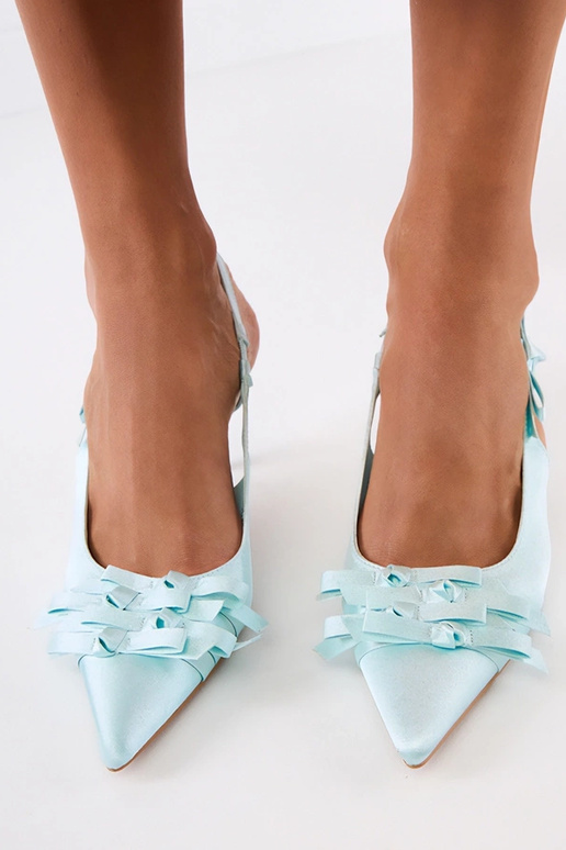 Žalios basutės ant aukštakulnių su...