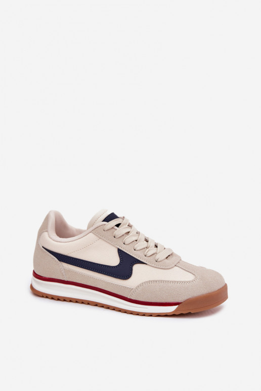 sportiniai bateliai Sneakers modelio batai Moteriškas smėlio spalvos Zerina