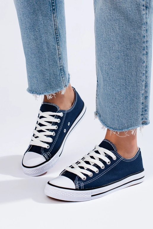 tamsiai mėlynos spalvos Moteriški...