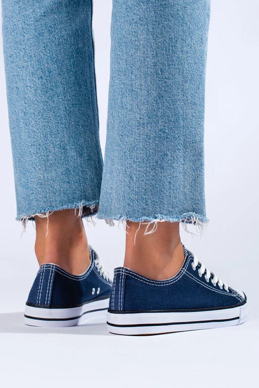 tamsiai mėlynos spalvos Moteriški...