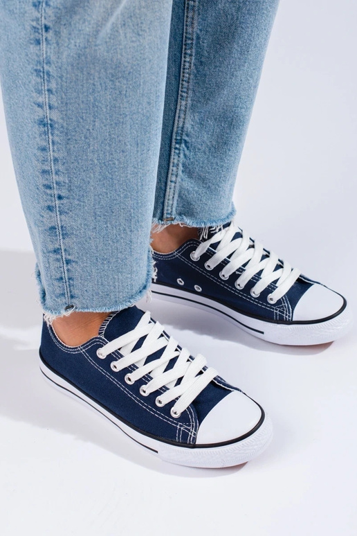 tamsiai mėlynos spalvos Moteriški...