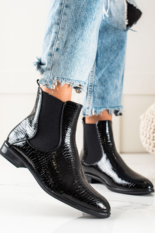 Moteriški lakuoti batai Sergio Leone...