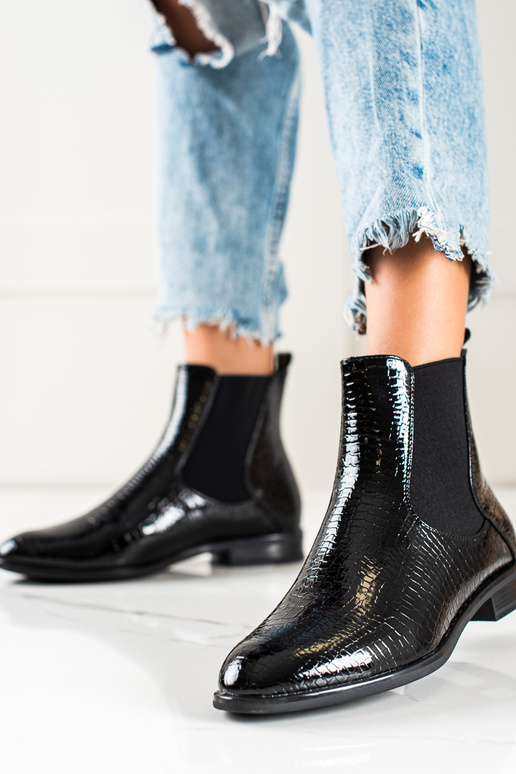 Moteriški lakuoti batai Sergio Leone...