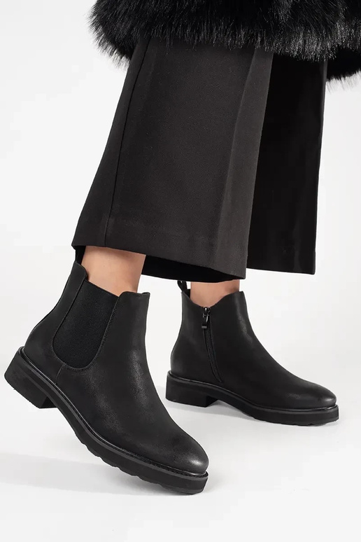 Klasikiniai juodi aulinukai SERGIO LEONE