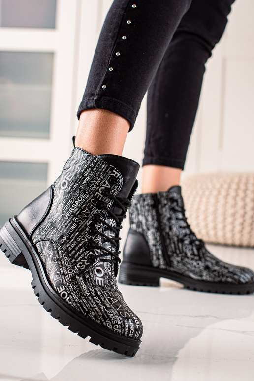 auliniai batai su spauda moterų...