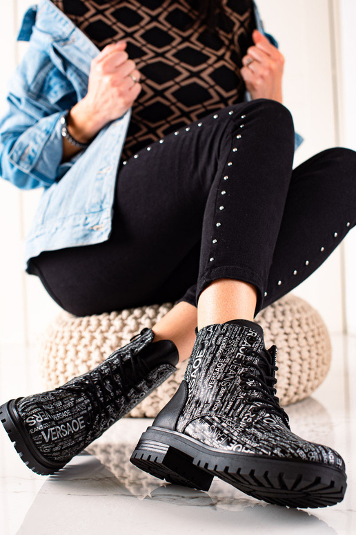 auliniai batai su spauda moterų...