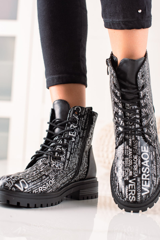 auliniai batai su spauda moterų...