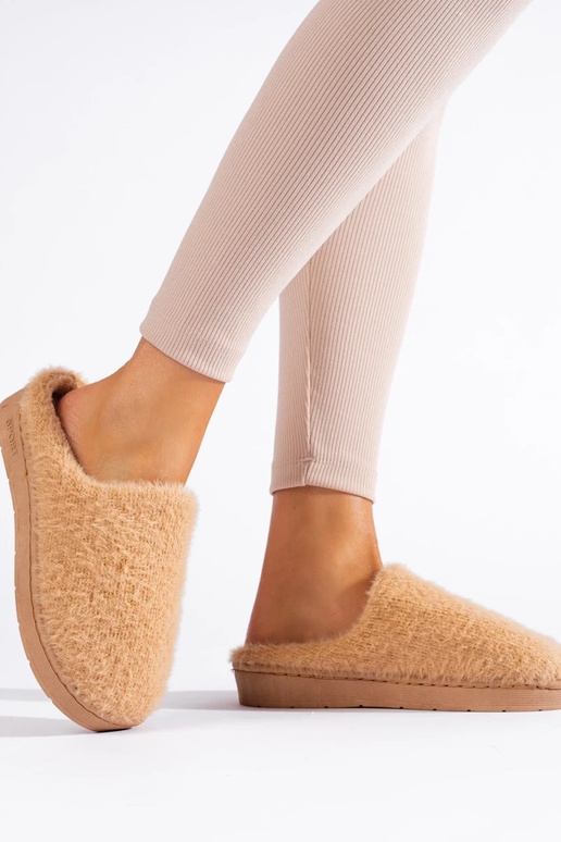 Įsispiriamos šlepetės su kailiuku...