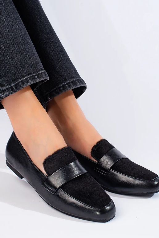 juodos spalvos moteriški pusbačiai su...