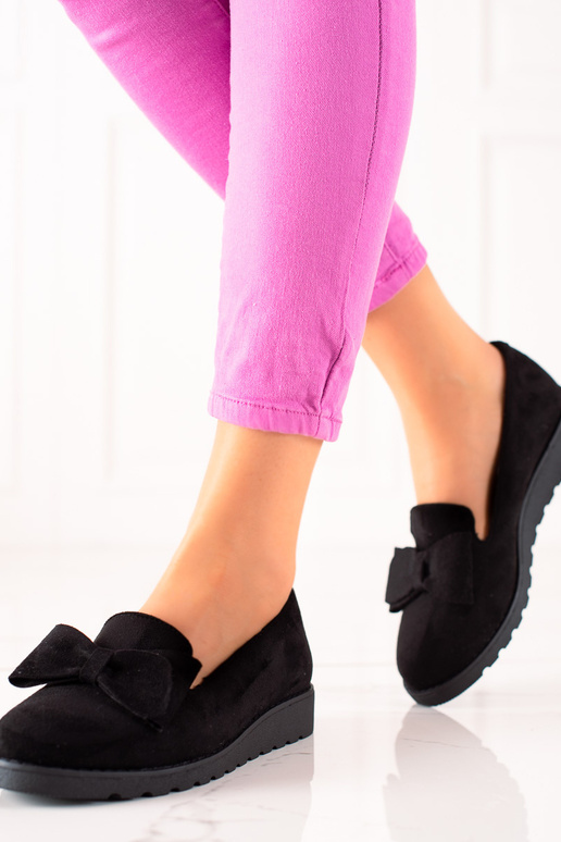 iš zomšos pusbačiai su kaspinėliu