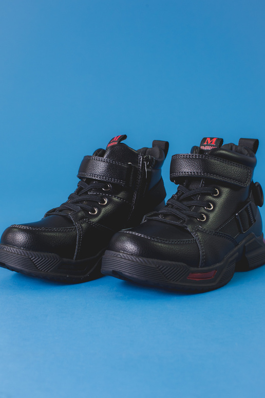 Aulinukai berniukiškas juodos spalvos