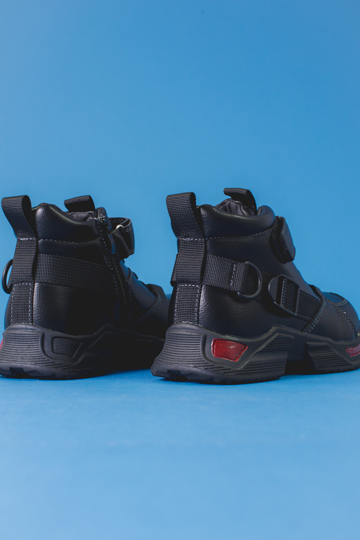 Aulinukai berniukiškas juodos spalvos