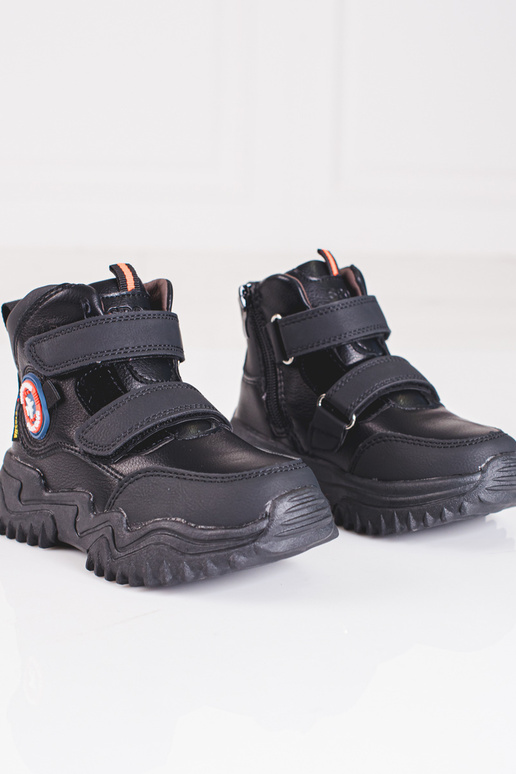 Aukštas batai berniukiškas Velcroy... Aukštas batai berniukiškas Velcroy...