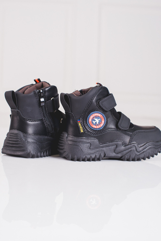 Aukštas batai berniukiškas Velcroy... Aukštas batai berniukiškas Velcroy...