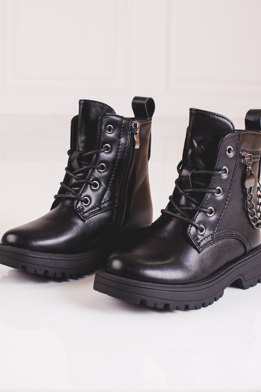 juodos spalvos batai mergaitiškas su... juodos spalvos batai mergaitiškas su...