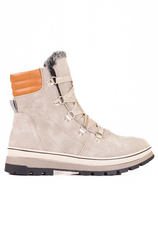 pilkos spalvos Moteriški batai su...