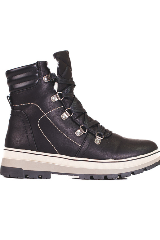 juodos spalvos Moteriški batai su...