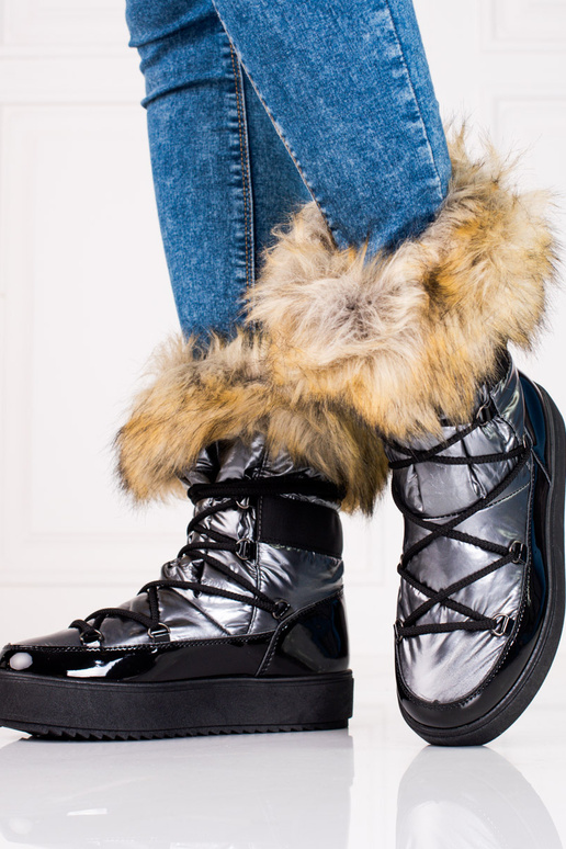 sniego batai su platforma moterų su...