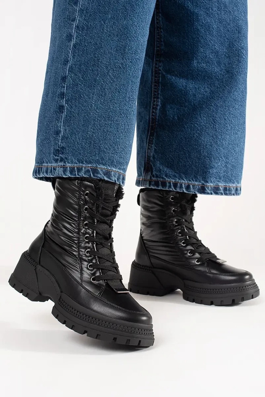 Moteriški sniego batai su platforma... Moteriški sniego batai su platforma...