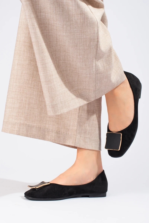 juodos spalvos iš zomšos balerinos... juodos spalvos iš zomšos balerinos...