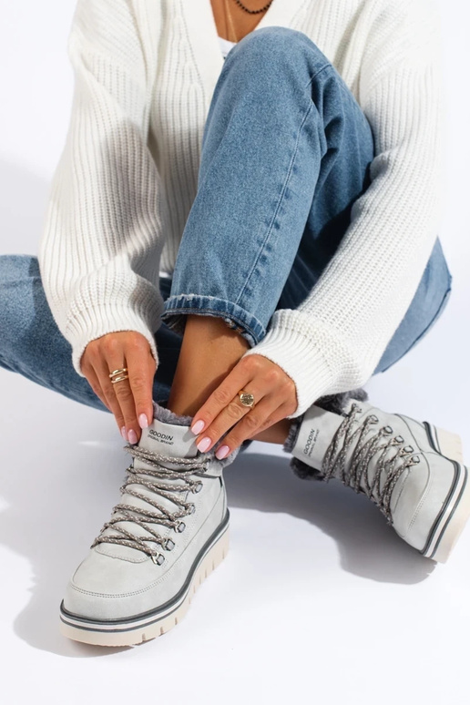 aulinukai moterų su platforma pilkos...