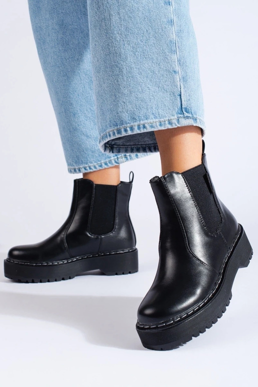 juodos spalvos Moteriški batai BIG... juodos spalvos Moteriški batai BIG...