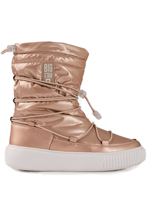 aukso spalvos Moteriški sniego batai...