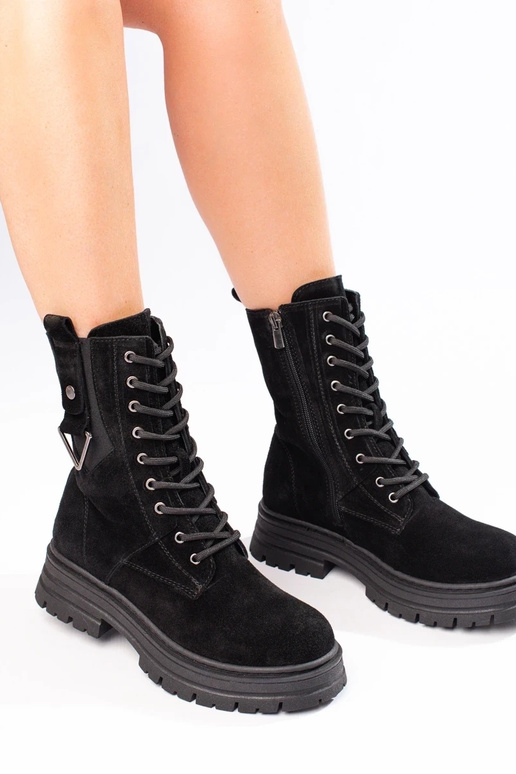 Aukštas Moteriški batai pagamintas iš... Aukštas Moteriški batai pagamintas iš...