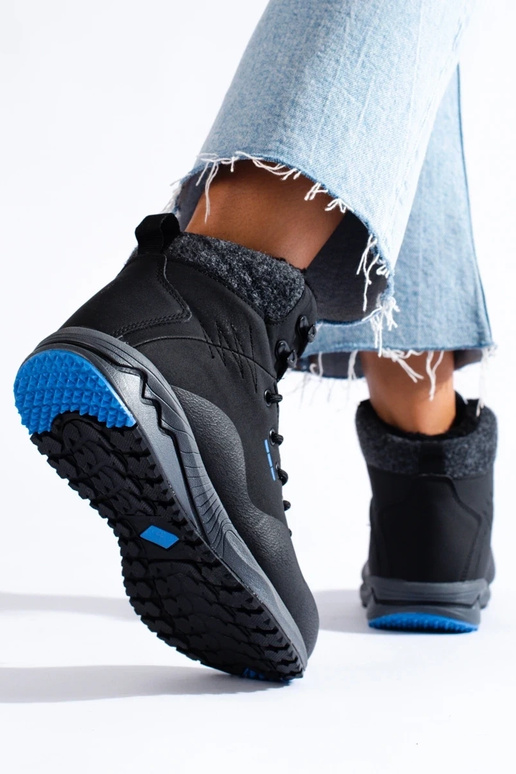 pašiltinti aukštas Trekingo batai...