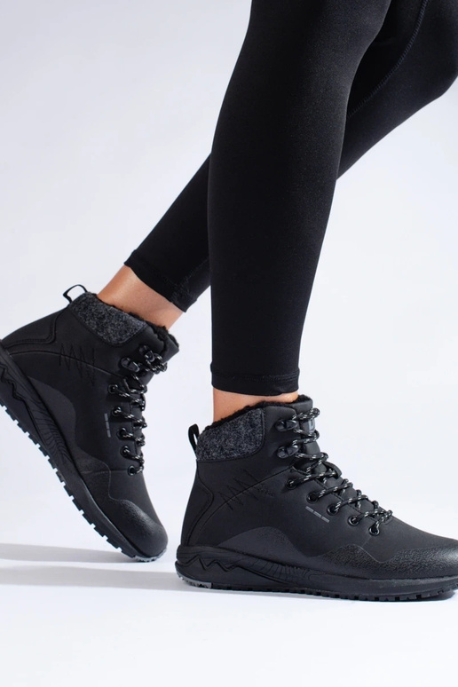 juodos spalvos aukštas Trekingo batai...