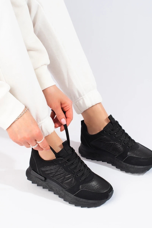 Sneakers modelio batai Potocki juodos... Sneakers modelio batai Potocki juodos...