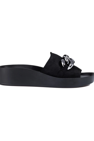 juodos spalvos Šlepetės...