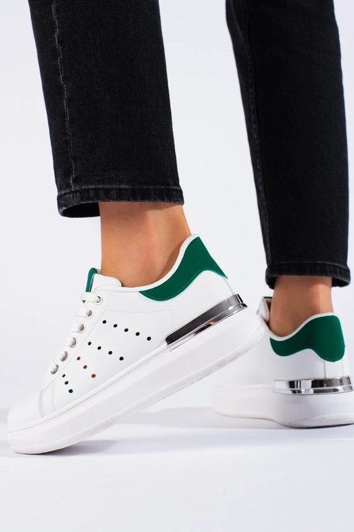 baltos spalvos Sneakers modelio batai...