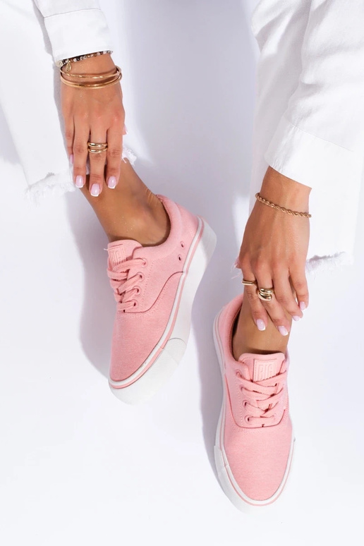 Moteriški batai rožinės spalvos Big...