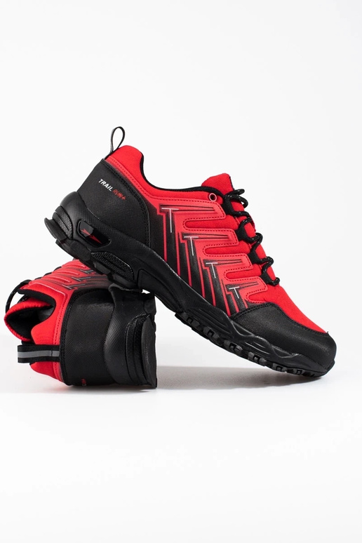 Vyriški žygio batai raudonos spalvos DK