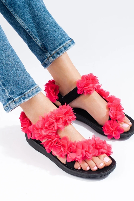 sandalai  Shelovet ryškios rožinės... sandalai  Shelovet ryškios rožinės...