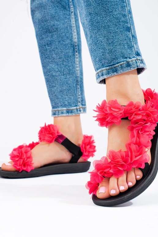 sandalai  Shelovet ryškios rožinės... sandalai  Shelovet ryškios rožinės...