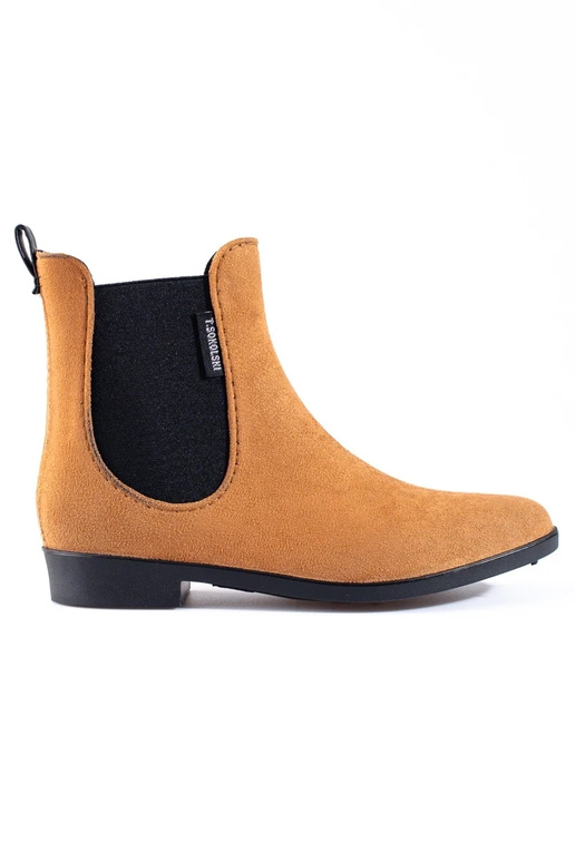 Guminiai batai  rudos spalvos...