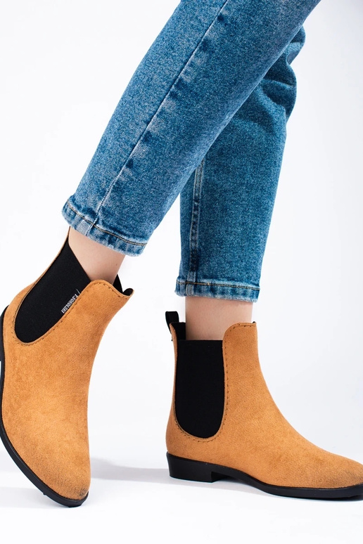 Guminiai batai  rudos spalvos...