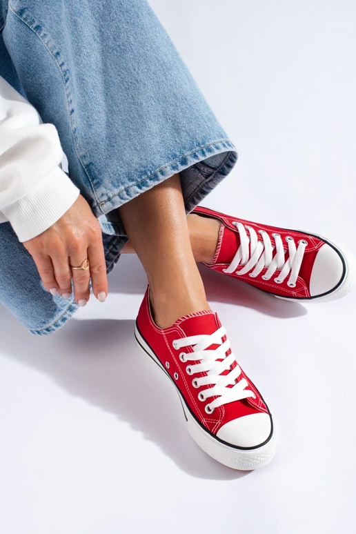 raudonos spalvos  batai Shelovet