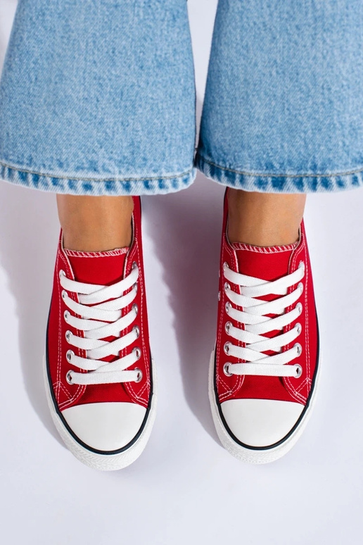 raudonos spalvos  batai Shelovet