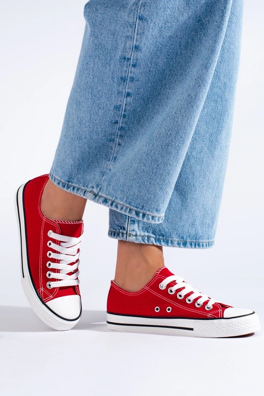 raudonos spalvos  batai Shelovet