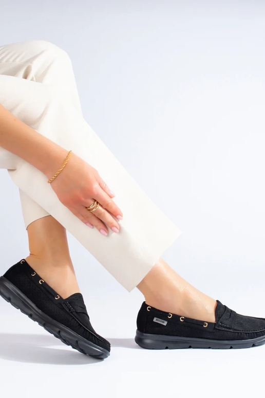 juodos spalvos iš zomšos  mokasinai... juodos spalvos iš zomšos  mokasinai...