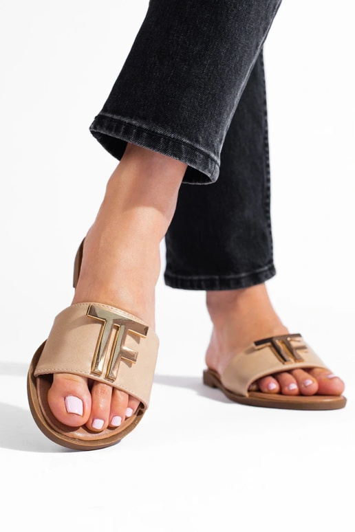 Šlepetės   smėlio spalvos Potocki